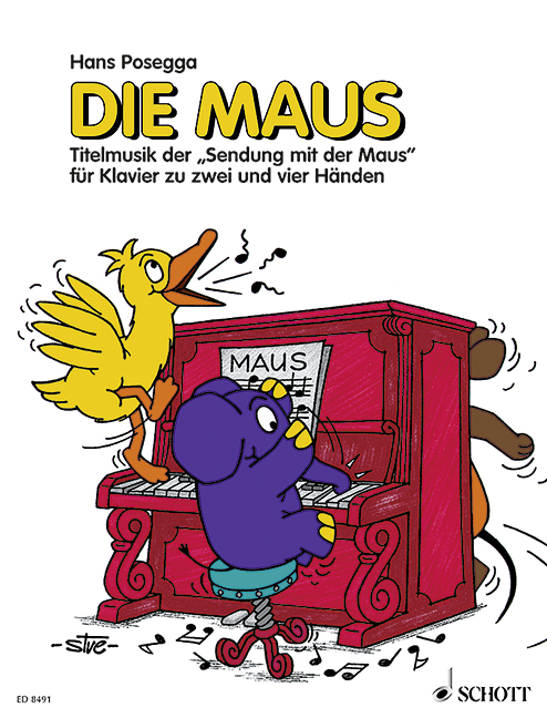 Die Maus  für Klavier zu 2-4 Händen  