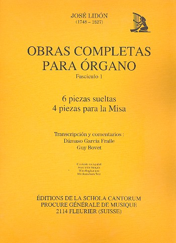 Obras completas volume 1 para&nbsp;&nbsp;organo&nbsp;&nbsp;