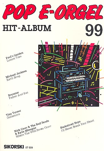 Pop E-Orgel Hit-Album Band 99&nbsp;&nbsp;&nbsp;&nbsp;