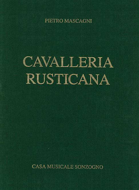 Cavalleria rusticana  Klavierauszug (it/en, gebunden)  