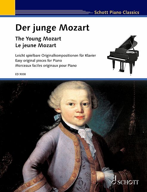 Der junge Mozart&nbsp;&nbsp;für Klavier&nbsp;&nbsp;
