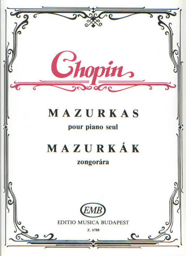 MAZURKAS    pour piano seul  