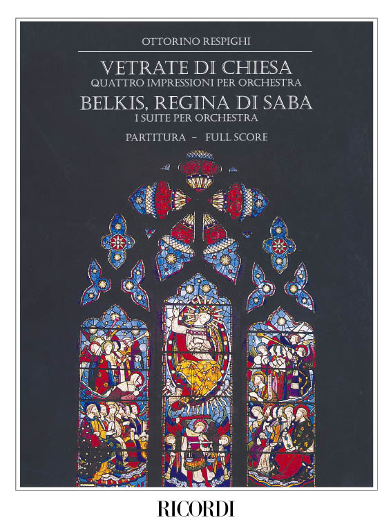 Vetrate di chiesa per orchestra&nbsp;&nbsp;belkis regina di saba orchestra&nbsp;&nbsp;partitur