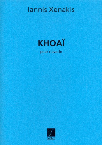 Khoai pour clavecin solo&nbsp;&nbsp;&nbsp;&nbsp;