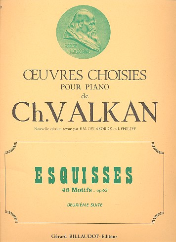 Esquisses op.63 vol.2 (nos.13-24)  pour piano  