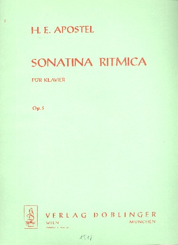 Sonatina ritmica op.5  für Klavier  