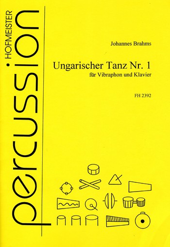 Ungarischer Tanz Nr.1 für Vibraphon&nbsp;&nbsp;und Klavier&nbsp;&nbsp;