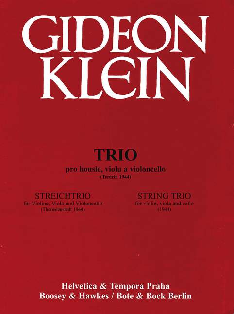 Streichtrio  für Violine, Viola, und Violoncello  Partitur und Stimmen