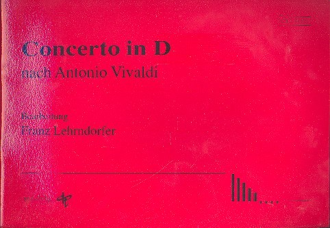 Concertino D-Dur nach Antonio  Vivaldi für Orgel  