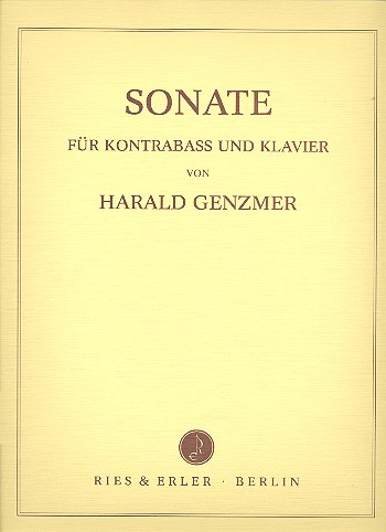 Sonate für Kontrabass und Klavier    
