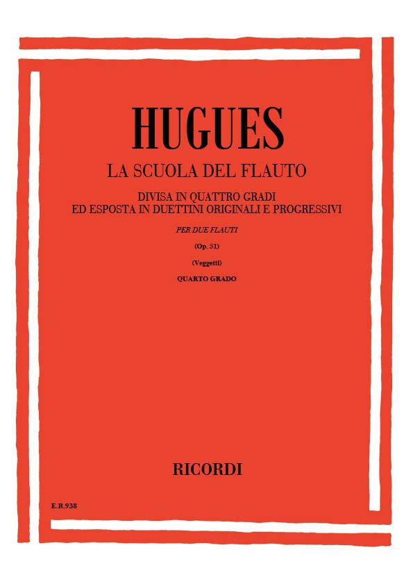 La scuola del flauto op.51 vol.4  per due flauti  Spielpartitur