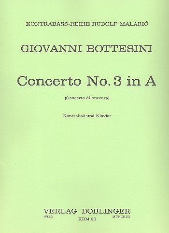 Concerto no.3 in a für Kontrabass&nbsp;&nbsp;und Klavier&nbsp;&nbsp;