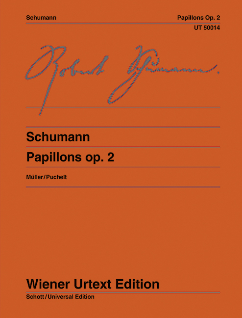 Papillons op.2&nbsp;&nbsp;für Klavier&nbsp;&nbsp;