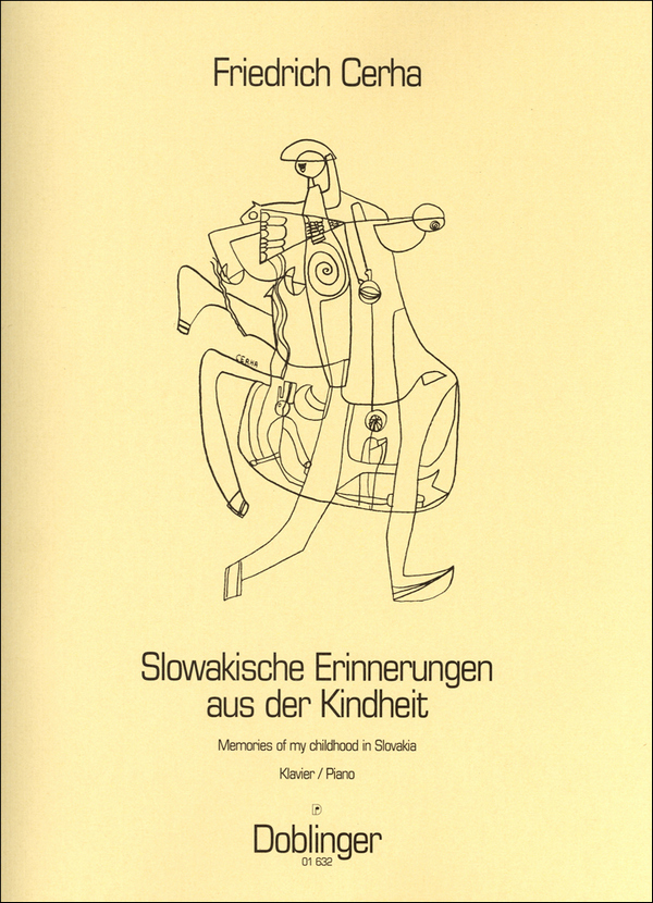 Slowakische Erinnerungen&nbsp;&nbsp;aus der Kindheit für Klavier&nbsp;&nbsp;