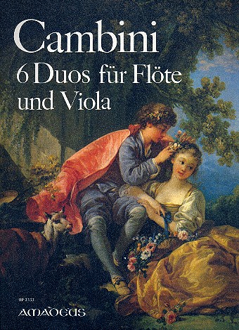 6 Duos op.4 für Flöte und Viola    