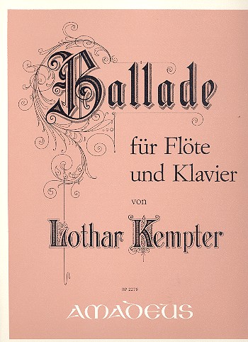 Ballade op.37 für Flöte und Klavier    