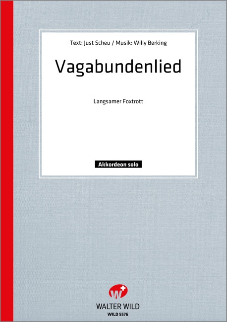 Vagabundenlied Akkordeon (+ Text)  Ein kleines Lied auf allen Wegen  