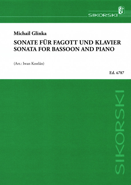 Sonate   für Fagott und Klavier  