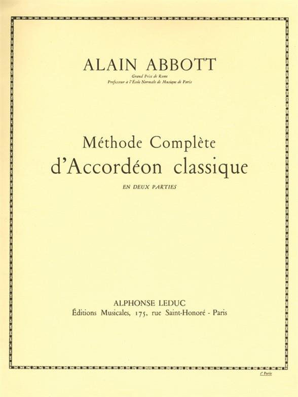 Méthode complete d'Accordéon classique vol.2    