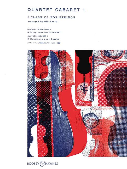 Quartet Cabaret Band 1 8 classics&nbsp;&nbsp;for strings,  parts&nbsp;&nbsp;