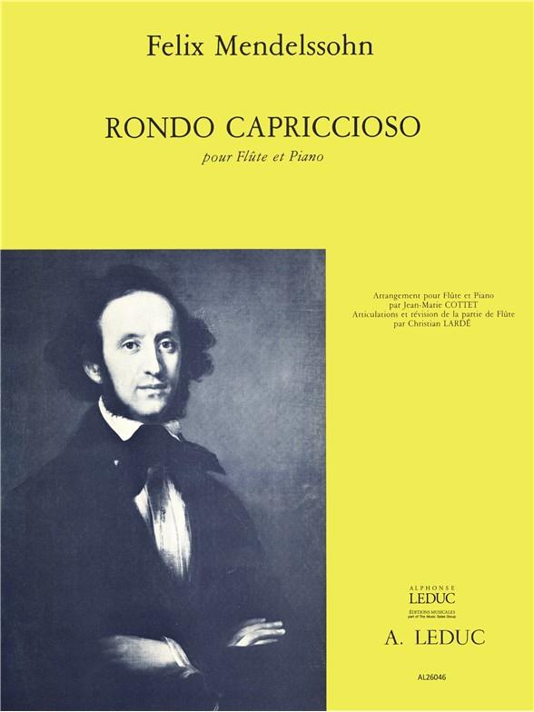 Rondo capriccioso op. 14 pour&nbsp;&nbsp;flute et piano&nbsp;&nbsp;