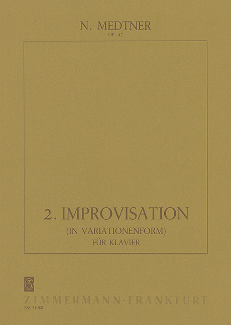 Improvisarion Nr.2 op.47  für Klavier  