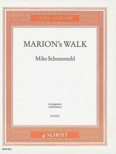 Marion's Walk&nbsp;&nbsp;für Klavier&nbsp;&nbsp;
