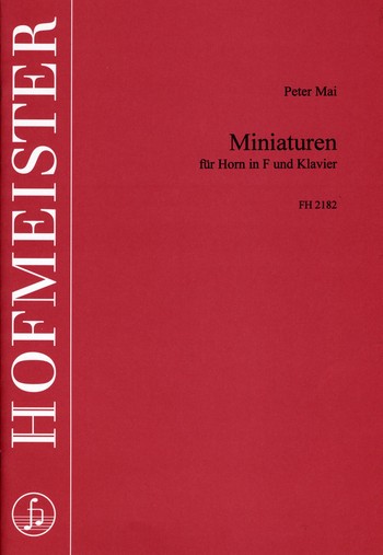 Miniaturen für Horn in F und Klavier    