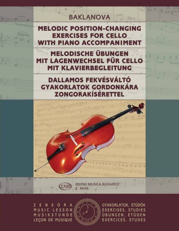 Melodische Übungen  für  Violoncello und Klavier  
