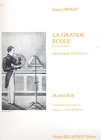 La grande école 8 pièces faciles&nbsp;&nbsp;pour cor en fa et piano&nbsp;&nbsp;