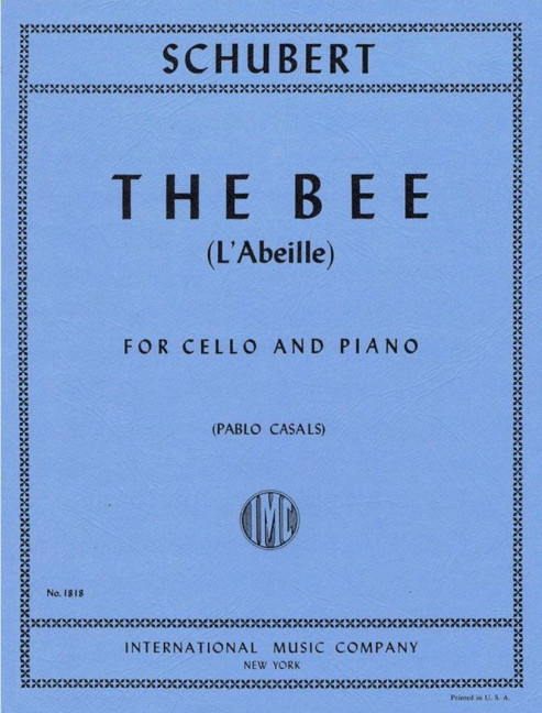 The Bee&nbsp;&nbsp;for cello and piano&nbsp;&nbsp;