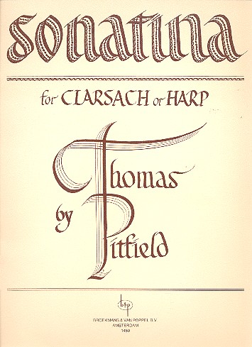 Sonatina for clarsach or harp&nbsp;&nbsp;(irische Harfe)&nbsp;&nbsp;