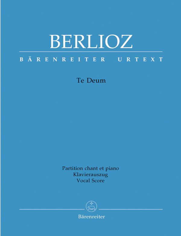 Te deum op.22 für Chor und&nbsp;&nbsp;Orchester&nbsp;&nbsp;Klavierauszug
