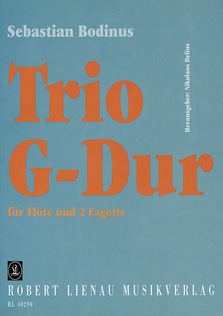 Trio G-Dur  für Flöte und 2 Fagotte  Partitur und Flötenstimme