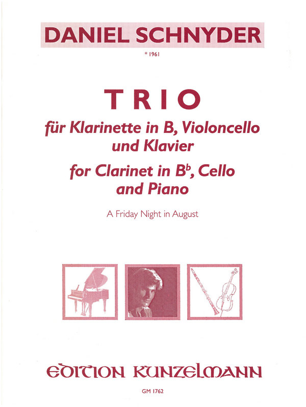 Trio  für Klarinette in C, Violoncello und Klavier  