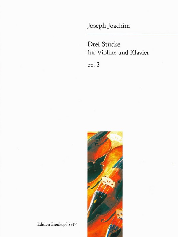 3 Stücke op.2  für Violine und Klavier  