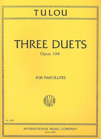 3 Duets op.104  for 2 flutes  