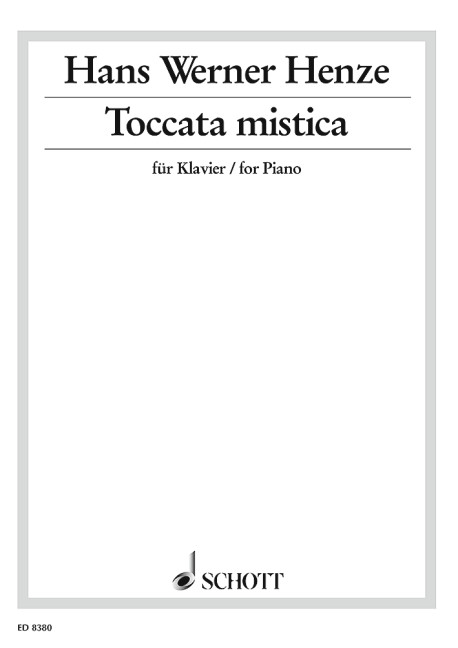 Toccata mistica&nbsp;&nbsp;für Klavier&nbsp;&nbsp;