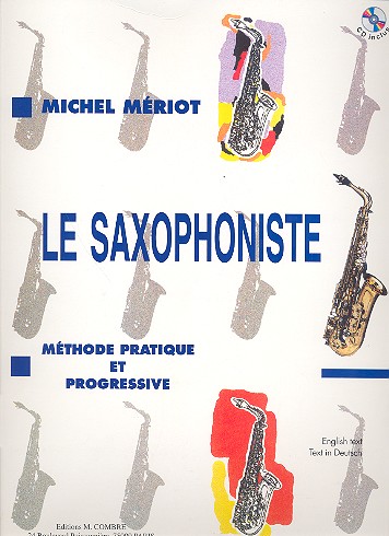 Le Saxophoniste (+CD)  pour saxophone (en/fr/dt)  