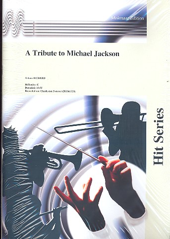A Tribute to Michael Jackson for concert band  Score and parts  