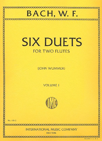 6 Duets vol.1 (1-3)  for 2 flutes  