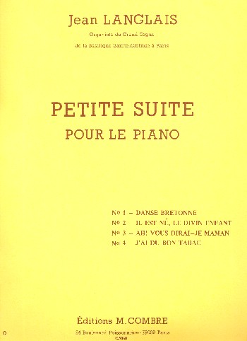 Petite suite&nbsp;&nbsp;pour le piano&nbsp;&nbsp;