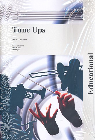 20 tune up's for concert band  score+parts  