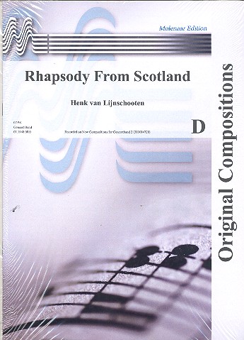 Rhapsody from Scotland&nbsp;&nbsp;for concert band&nbsp;&nbsp;score and parts