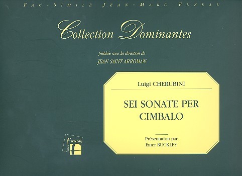 6 sonate per cimbalo  Faksimile  