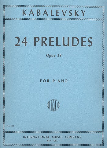 24 Preludes op.38  for piano  
