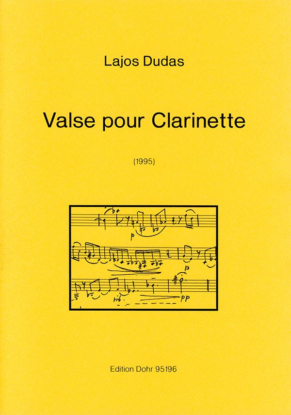 Valse pour clarinette&nbsp;&nbsp;&nbsp;&nbsp;