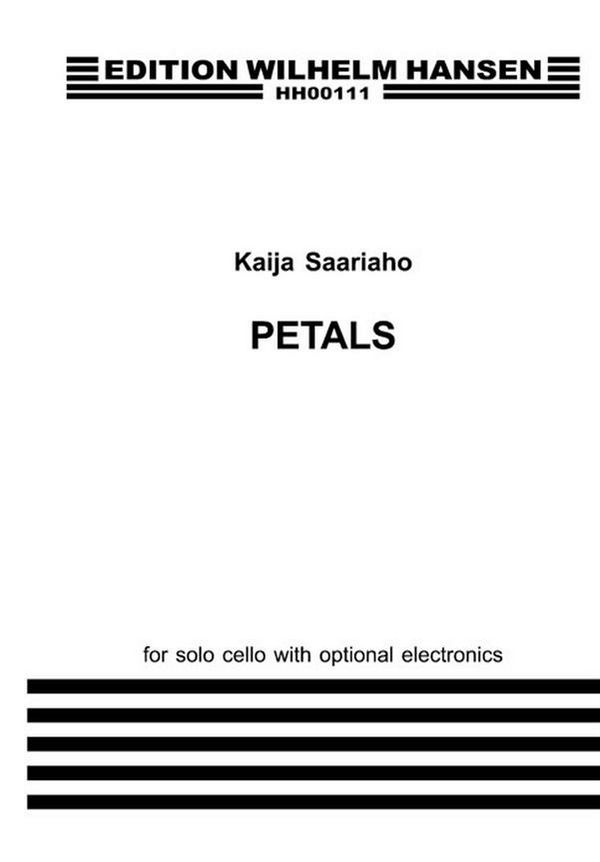Petals for solo cello with&nbsp;&nbsp;optional electronics&nbsp;&nbsp;