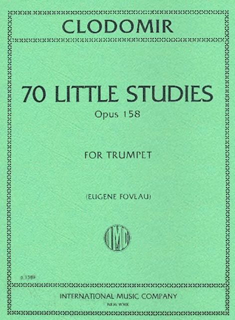 70 little Studies op.158  for trumpet  