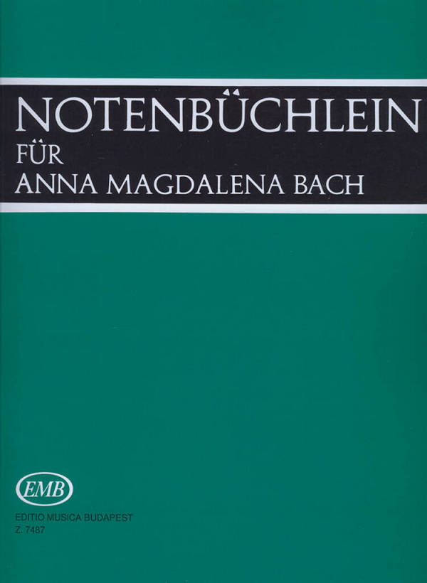 Notenbüchlein für Anna Magdalena Bach&nbsp;&nbsp;für Klavier&nbsp;&nbsp;